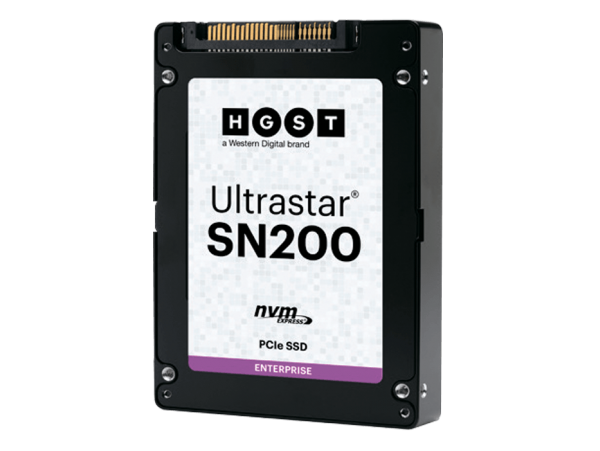 SSD HGST Ultrastar SN200 960GB NVMe PCIe MLC 2.5" 15nm 1DWPD (HUSMR7696BDP3Y1)